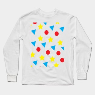 Memphis Style Long Sleeve T-Shirt